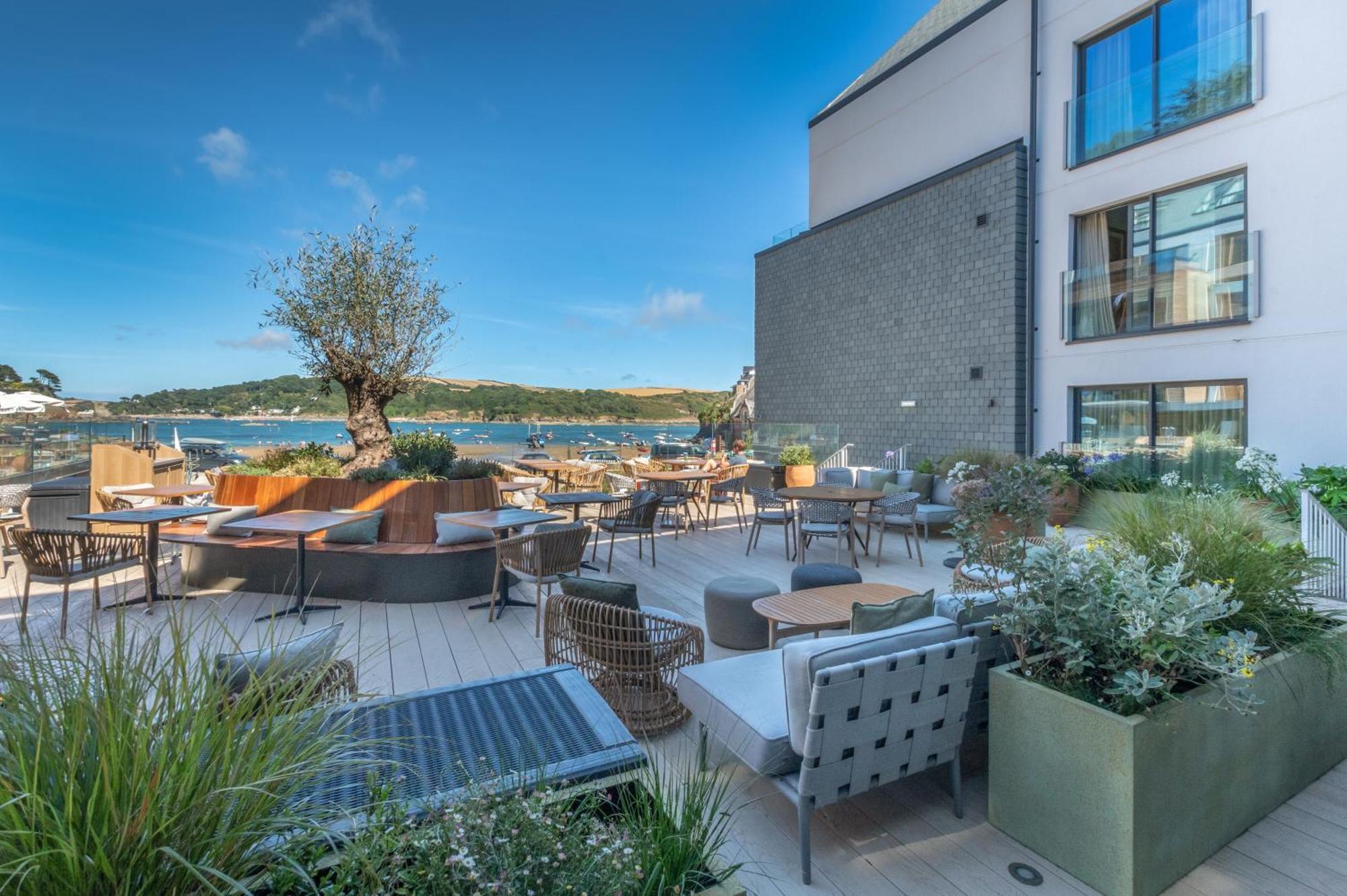 Harbour Beach Club, Hotel & Spa Salcombe Bagian luar foto